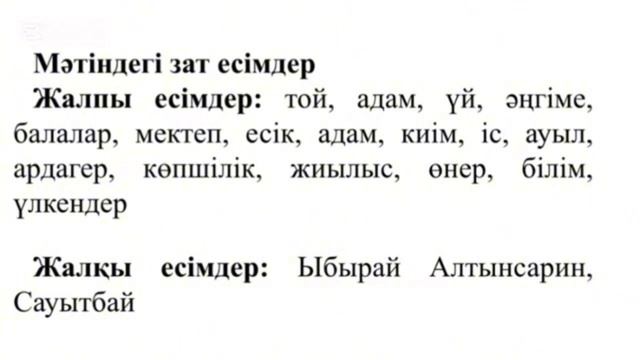 Қазақ тілі, 3 сынып, 69 сабақ смотреть онлайн