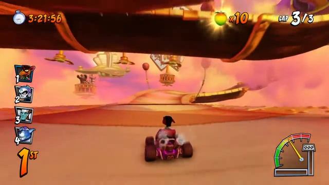 Crash™ Team Racing Nitro-Fueled битва за первое место часть 1 профи