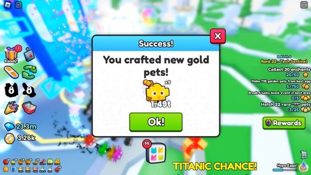 НОВЫЙ ТРЕТИЙ МИР И ВОСЬМОЙ РЕБИТ - Roblox Pet Simulator 99 смотреть онлайн