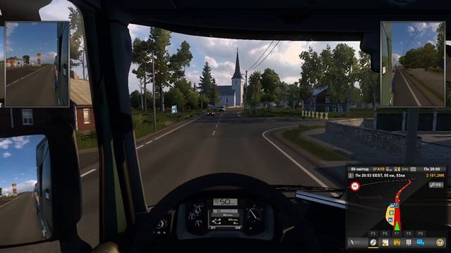 Euro Truck Simulator 2 Доставляємо цистерну по Естонії (11 т) №27 смотреть онлайн
