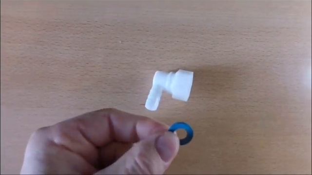 Фитинг пластиковый концевой, угловой, поворотный