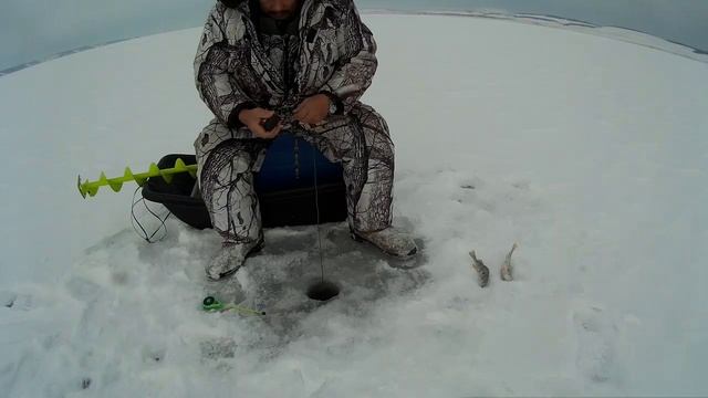 Поиск рыбы на новом месте с помощью эхолота и камеры. смотреть онлайн
