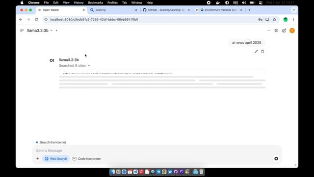 Подключаем LLM к поиску в интернете