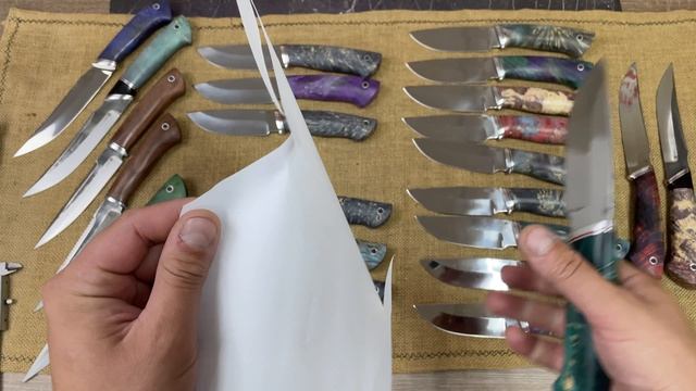 Рабочие ножи для рыбалки🔥Разделочные модели из стали Vg10 смотреть онлайн