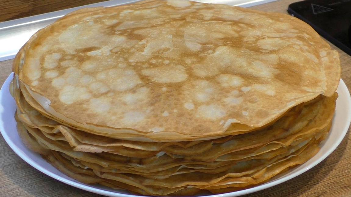 Самые Тонкие БЛИНЫ - на молоке пеку только так! Блинчики всегда вкусные и нежные! смотреть онлайн