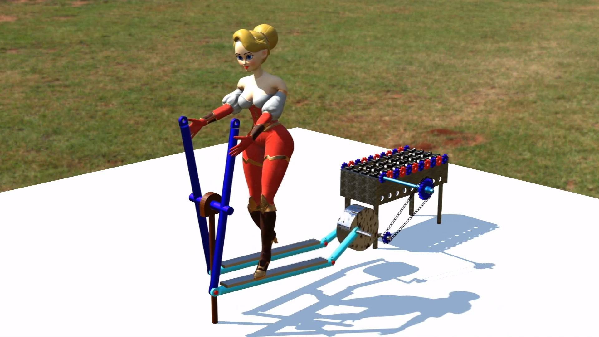 Мангал! Своими руками! С необычным приводом! смотреть онлайн