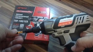 Новый гайковёрт Интерскол ГАУ-100/12э