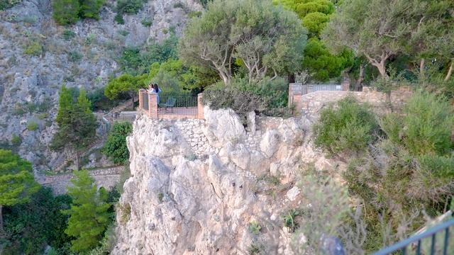 Capri Italy Evening Walk Sunset Views  Iconic Landmarks  4K Walking Tour 