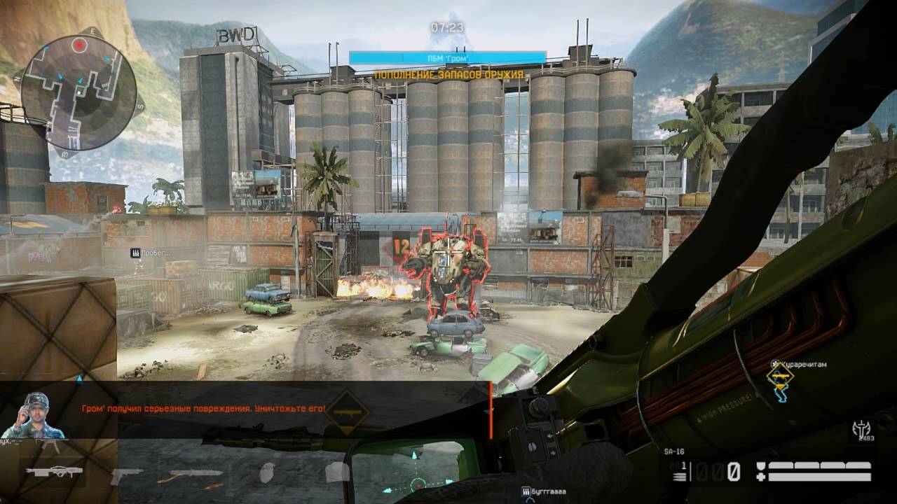 Warface Кооперативная Миссия (PvE) Бог Войны (Профи) за Инженера (H&K MP5) смотреть онлайн