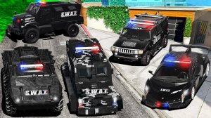 УГНАЛ ВСЕ СЕКРЕТНЫЕ ПОЛИЦЕЙСКИЕ ТАЧКИ СПЕЦНАЗА В ГТА 5!