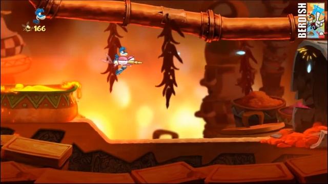 Rayman Origins Прохождение. Глава 3 Часть 5 [Босс]