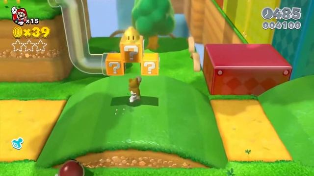 Super Mario 3D World - World 2 Все штампы и звезды