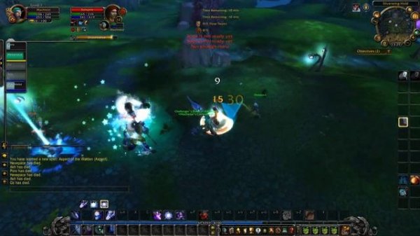 Первый ПвП за Warden Starcaller на 10-19 - Conquest of Azeroth