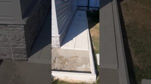 Отмостка из тротуарной плитки