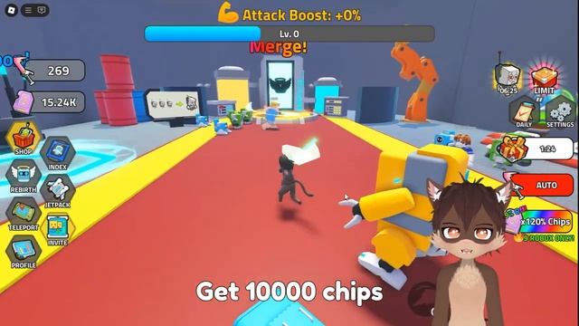 НОВЫЕ КОДЫ в игре Merge Robot Army Роблокс 2025 | Промокоды в Сли смотреть онлайн