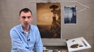 Марафон по написанию картины «Туманное утро в Италии» Айвазовского. Часть 1 | Школа морского пейзажа