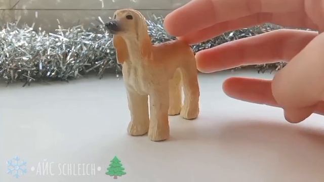 обзор фигурки собаки Афганская борзая шляйх. смотреть онлайн