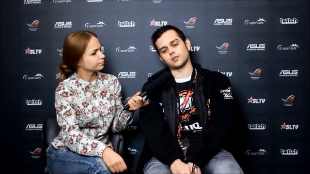 SLTV StarSeries Season X Finals. Интервью с Virtus.Pro.God