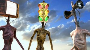 СИРЕНОГОЛОВЫЙ против ТВГОЛОВОГО и ТРАФИКОГОЛОВОГО. Traffic Head VS TV Head. Epic Battle.