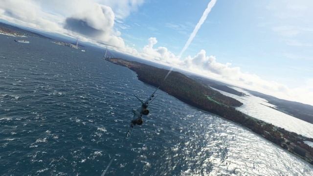 Vladivostok MIG-29 Microsoft Flight Simulator | Снято с помощью GeForce смотреть онлайн