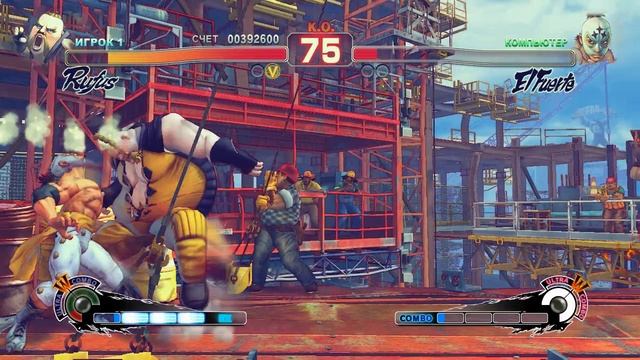 Прохождение USF4 за Руфуса смотреть онлайн