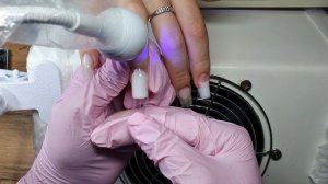 Коррекция ВЕРХНИМИ ФОРМАМИ | Ногти трамплины | Укрепле