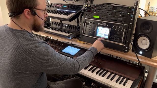 V-Synth “Ice Piano” Patch Creation Walkthrough and Demo смотреть онлайн