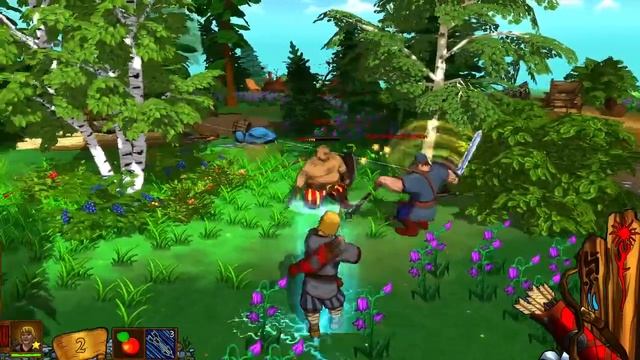 Стим игры - Three Heroes стрим первый взгляд