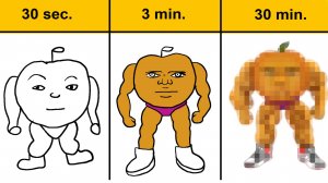 Рисуем Удин дин дин дун за 30 секунд, 3 минуты и 30 минут! ITALIAN BRAINROT