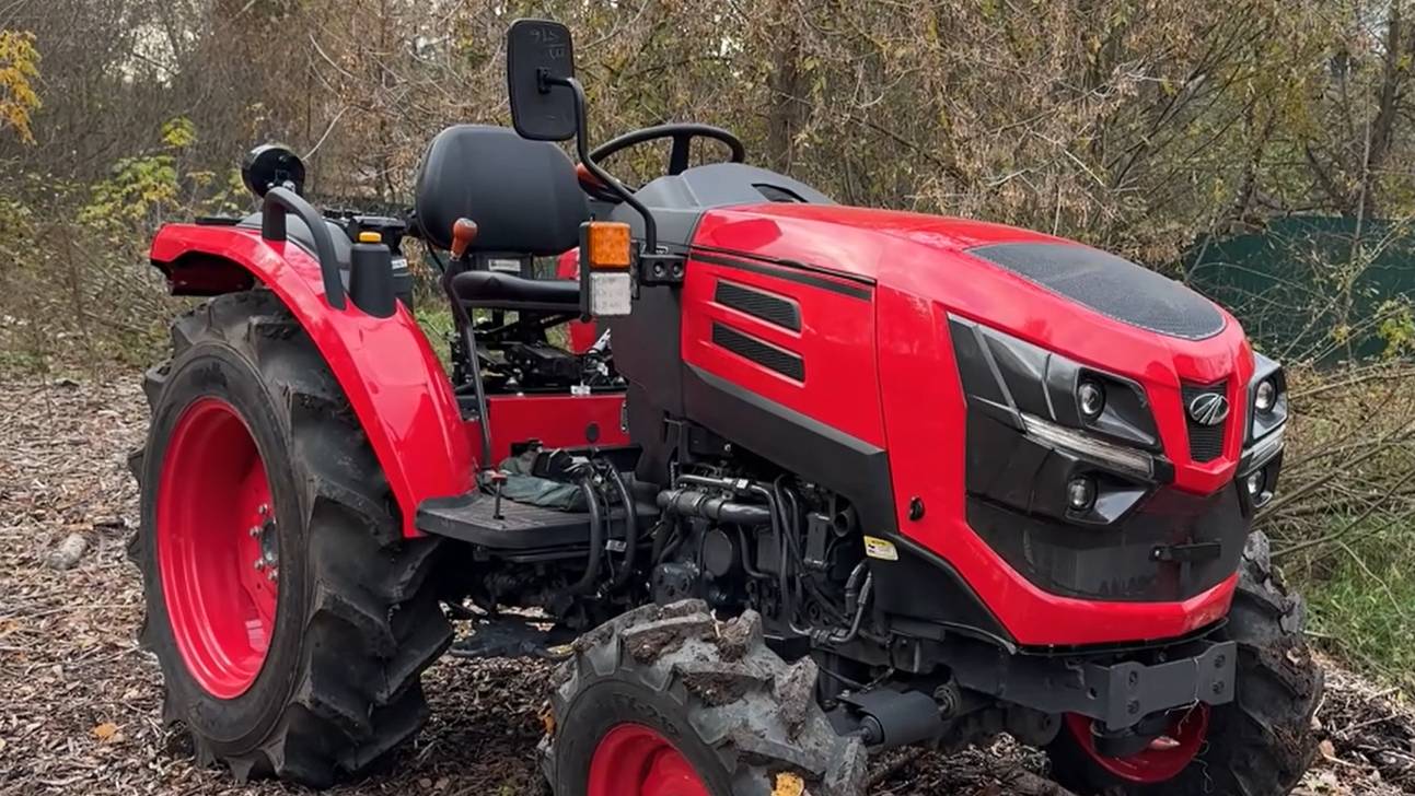 Самый технологичный мини-траткор Mahindra OJA 3136 смотреть онлайн