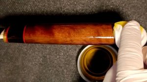 Пропитка рукояти льняным маслом. Рыбакам и охотникам?