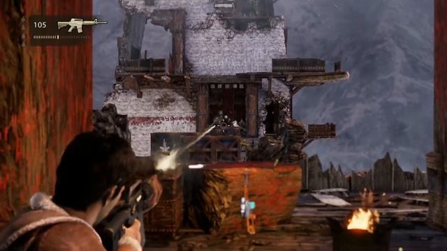 ПРОХОЖДЕНИЕ UNCHARTED 2 СРЕДИ ВОРОВ ОБНОВЛЕННАЯ ВЕРСИЯ ★ СЮЖЕТ БЕЗ КОММЕНТАРИЕВ # 15
