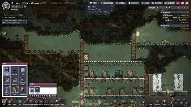 Oxygen not included - часть 8, нашествие бактерий и планы на буду смотреть онлайн