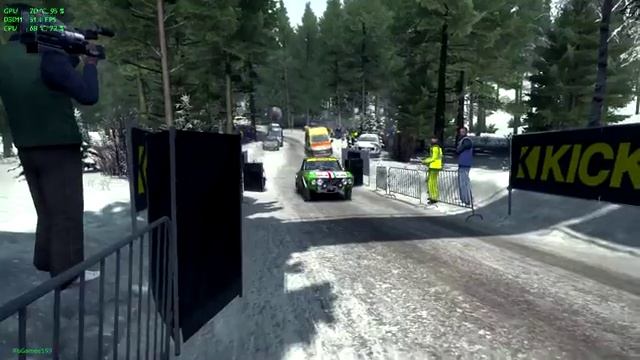 Dirt Rally.Карьера №12 Швеция Финиш 1960-e
