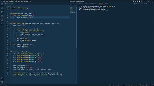 МНОГОПРОЦЕССНОСТЬ. Кратко про Python смотреть онлайн