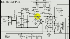 Как работает компьютерный блок питания.... по схеме.