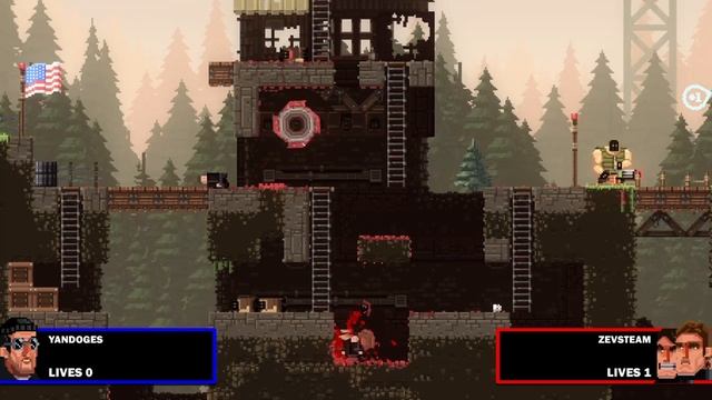 ZZevsTeam. BroForce (PS4): смельЧак Норрис всё уладит смотреть онлайн