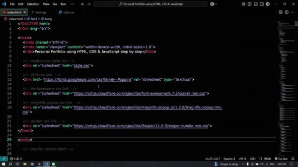 Как изменить шрифт по умолчанию в Visual Studio Code || Visual Studio C