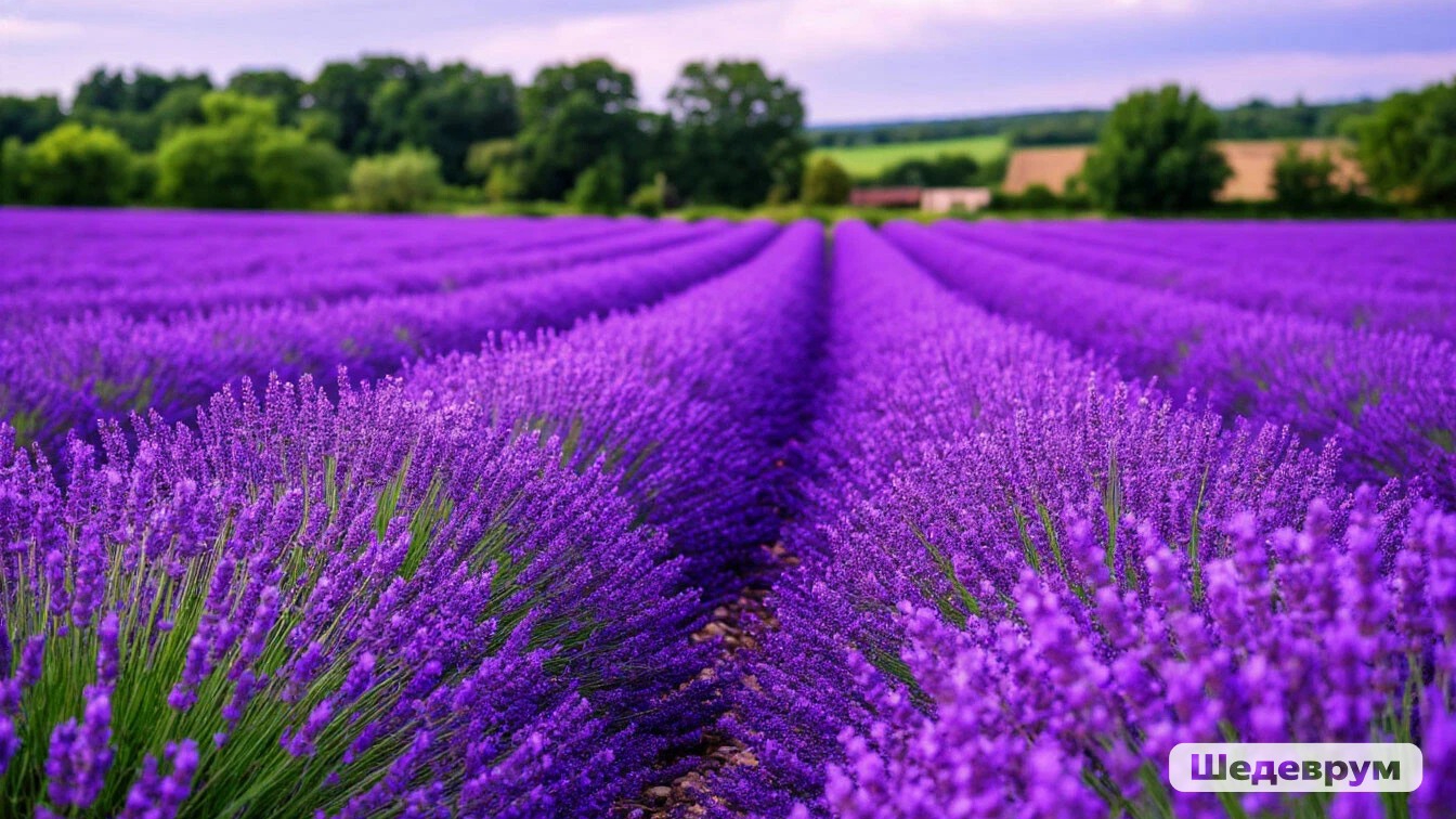 Лавандовое поле! Тюльпаны и .......