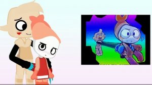 Реакция на шипы персонажей из Dandy's world | Dandy's worlds 🌸