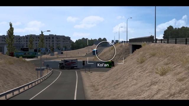 Когда твой друг решил водить по своим правилам | ETS 2 смотреть онлайн