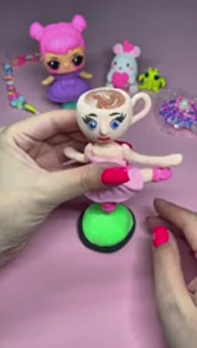 Балерина Капучино из пластилина смотреть онлайн