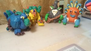 обзор фигурок My singing monsters 2 (лепка)