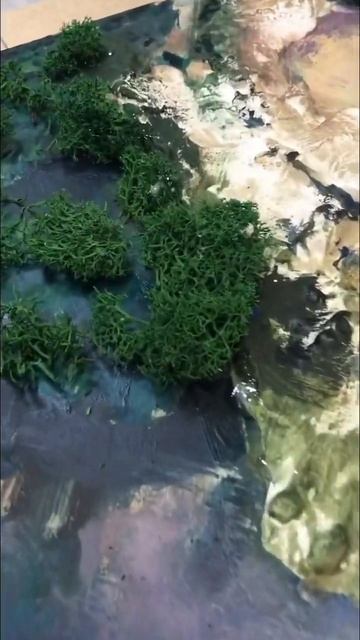 Все, что перед эпоксидной смолой #арт #море #эпоксидная