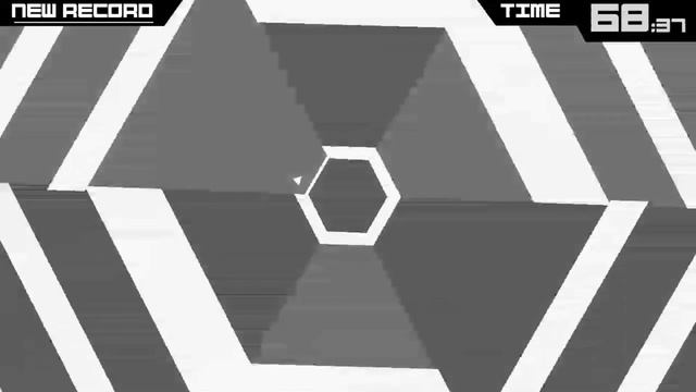 Полное прохождение Super Hexagon | Без комментариев смотреть онлайн