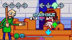 ФНФ ПРОТИВ БАЛДИ / FNF Baldi Friday night funkin vs baldi 1.0