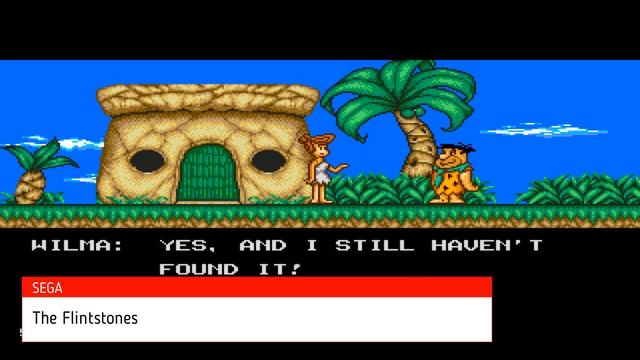 Flintstones 8 БИТ (NES) И 16 БИТ (SEGA)