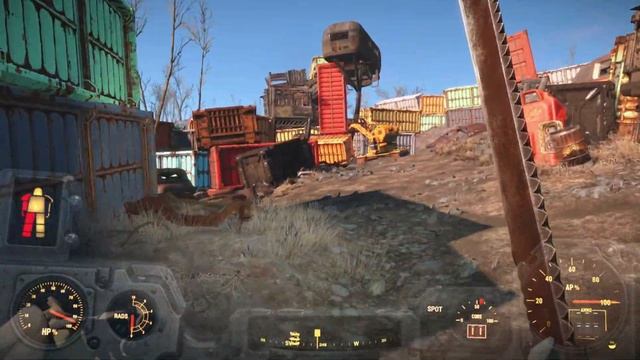 Fallout 4 Силовая броня Анклава X-02 в начале игры без DLC - Encla смотреть онлайн