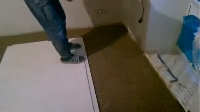 Монтаж сухой стяжки KNAUF