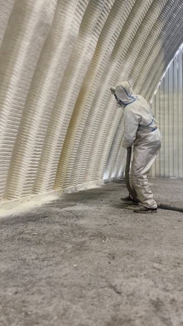 Бесшовная теплоизоляция #пенополиуретан #теплоизол смотреть онлайн